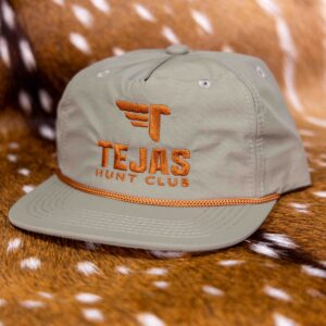THC Rope Hat — Smoke Green / Copper