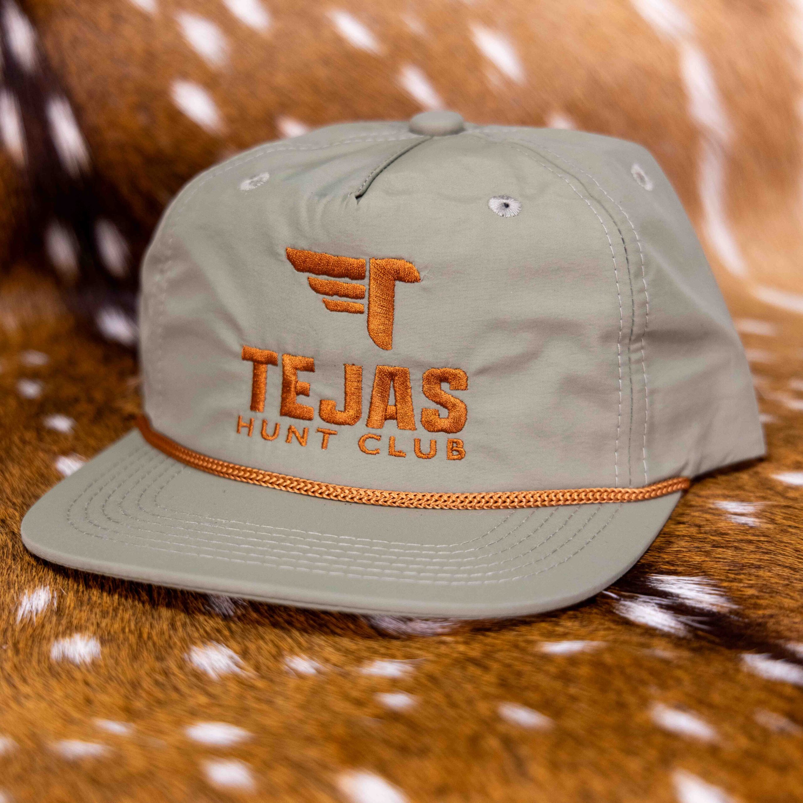 THC Rope Hat — Smoke Green / Copper